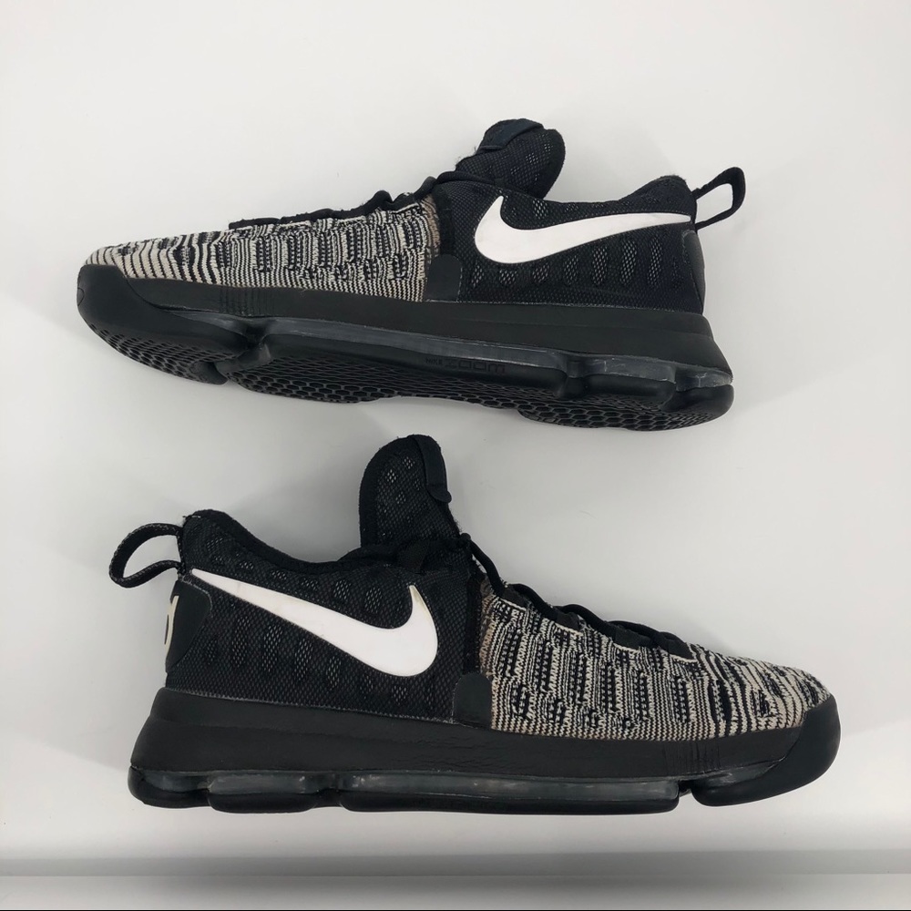 Nike KD 9 Kevin Durant Oreo Basketball Shoes 9 - Picture 11 of 12